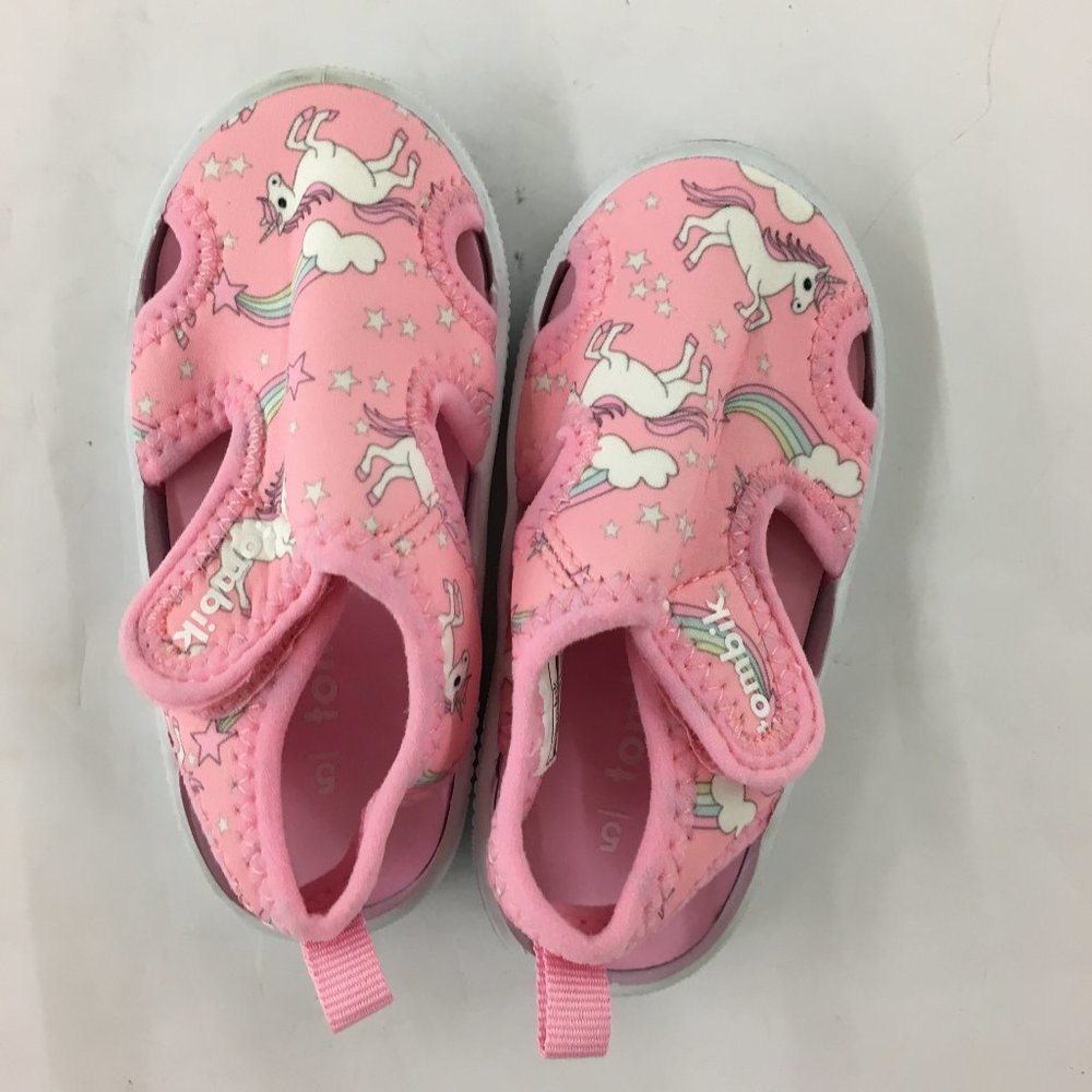 Girl's Pink Unicorn Water Shoes